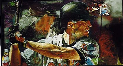 Stephen Holland - Cal Ripken, Jr. - Limited Edition Giclee on Canvas