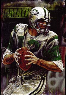 Stephen Holland - Joe Namath - Limited Edition Giclee on Canvas