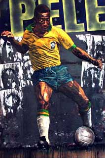 Stephen Holland - Pele - Limited Edition Giclee on Canvas