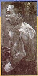 Stephen Holland - Sugar Ray Leonard - Limited Edition Lithograph on Heavy Paper