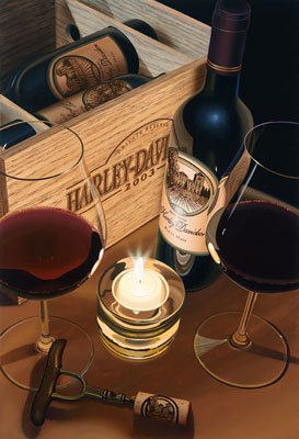 Scott Jacobs - A Time to Unwine - Limited Edition Giclee on Canvas