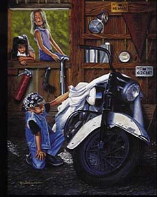 Scott Jacobs - Caught in a Daydream - Limited Edition Giclee