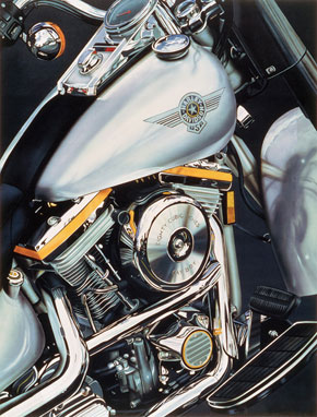 Scott Jacobs - Fat Boy - Limited Edition Giclee on Canvas