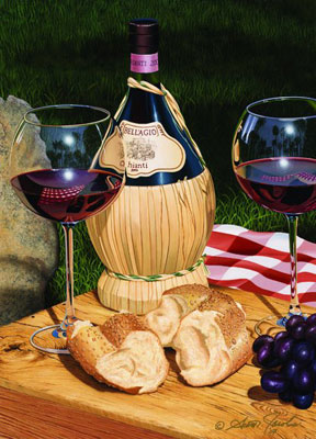 Scott Jacobs - Table for Two - Limited Edition Giclee