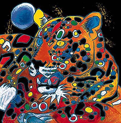 TieFeng Jiang - Cats Suite - Limited Edition Serigraph