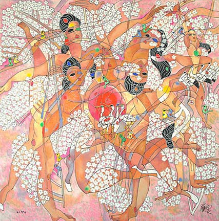 TieFeng Jiang - Spring - Limited Edition Serigraph