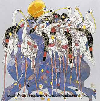 TieFeng Jiang - Springtime - Limited Edition Serigraph
