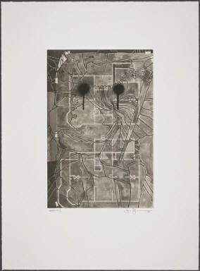 Jasper Johns - Untitled - Limited Edition Etching