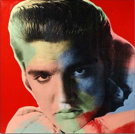 Steve Kaufman - Elvis Series I, State II - Limited Edition Serigraph on Canvas