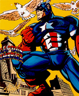 Steve Kaufman - Superhero I Suite - Limited Edition Serigraph on Canvas
