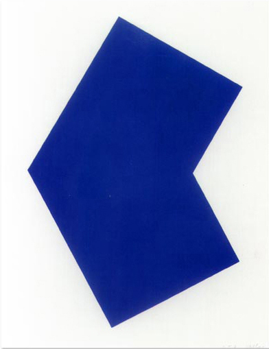 Ellsworth Kelly - Blue - Limited Edition Lithograph