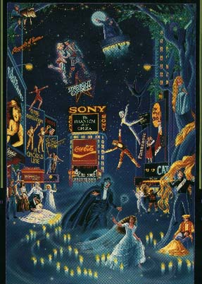 Melanie Taylor Kent - Broadway - Limited Edition Serigraph
