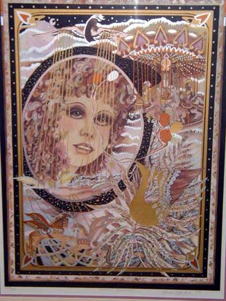 Melanie Taylor Kent - Carousel Marionette - Limited Edition Serigraph