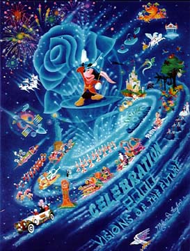 Melanie Taylor Kent - Celebration 2000 - Limited Edition Serigraph