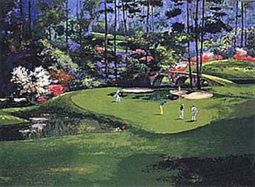 Mark King - Augusta #11 - Limited Edition Serigraph