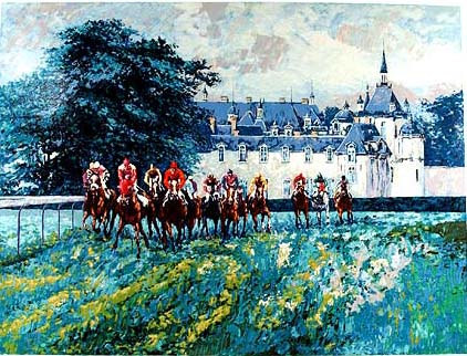 Mark King - Chantilly Chateau - Limited Edition Serigraph
