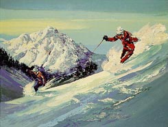 Mark King - High Powder - Limited Edition Serigraph