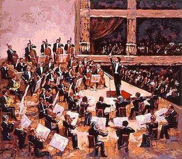 Mark King - Orchestra - Limited Edition Serigraph