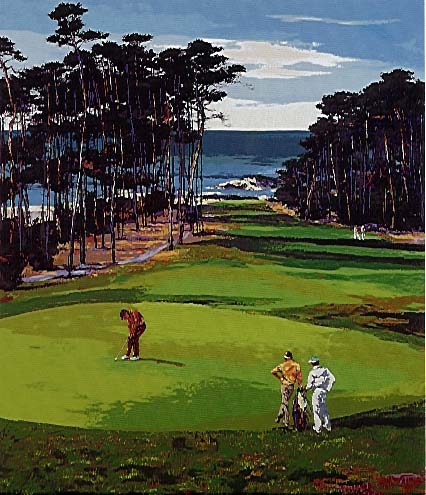 Mark King - Spyglass Hill - Limited Edition Serigraph