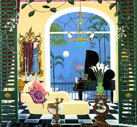 John Kiraly - Clair De Lune By A Brazilian Moon - Limited Edition Serigraph
