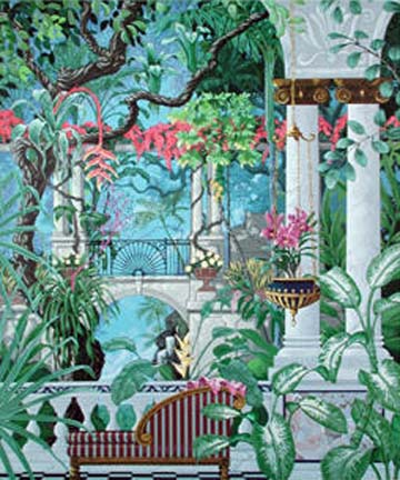 John Kiraly - Jungle Walk - Limited Edition Serigraph