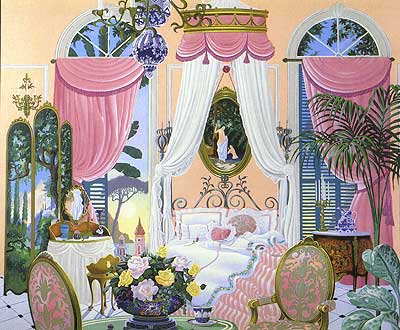 John Kiraly - Morning In Amalfi - Limited Edition Serigraph