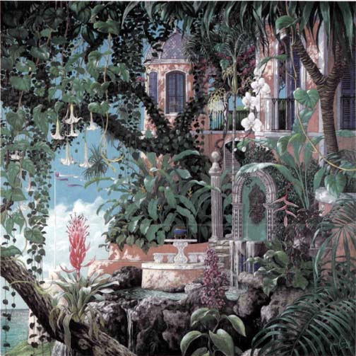 John Kiraly - Rendezvous At Falls Head - Limited Edition Serigraph