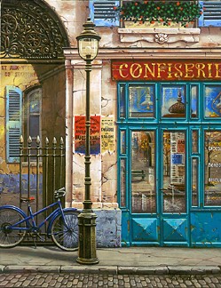 Liudmila Kondakova - Parisian Memories Suite - Limited Edition Serigraph on Canvas