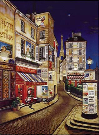 Liudmila Kondakova - L'Orangerie - Limited Edition Serigraph 