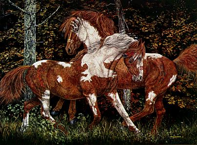 Judy Larson - In Spirit Only - Limited Edition Lithograph