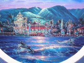 Christian Lassen - Jewels of Maui - Limited Edition Mixed Media
