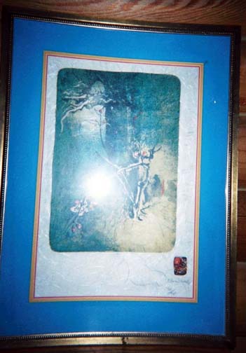 Lebadang - Les Fleur de Minuit - Limited Edition Mixed Media