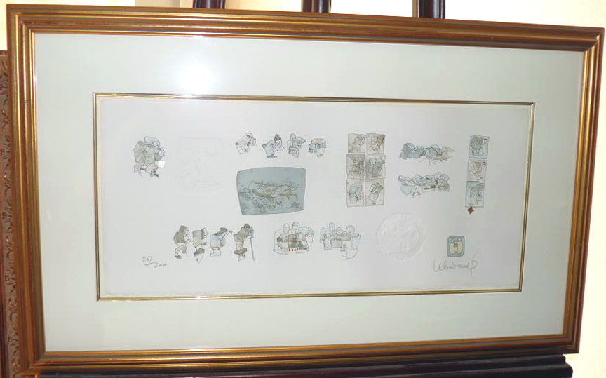 Lebadang - Unknown Title - Limited Edition Mixed Media