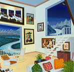 Herndon Fine Art offers authenticated Fanch Ledan fine art, including rare hand-signed limited edition serigraphs, architectural "interiorscape" acrylic paintings, and hand-embellished canvas prints.