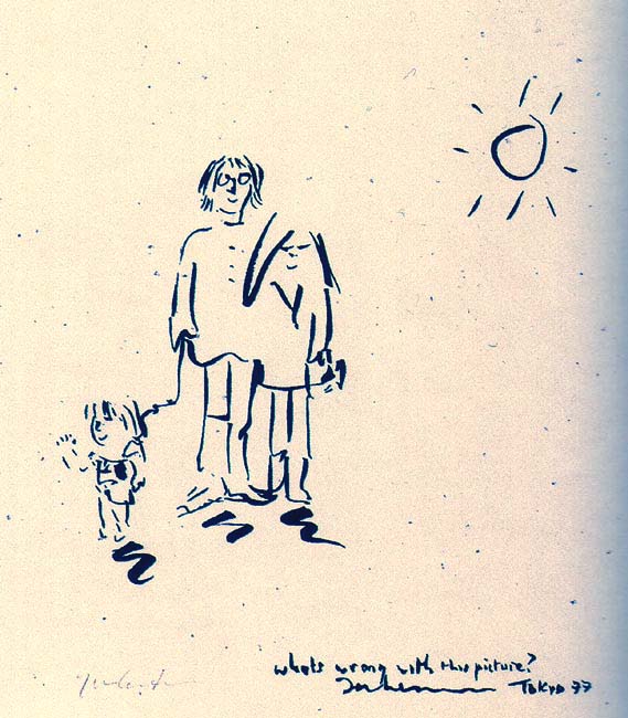 John Lennon - What's Wrong with this - Limited Edition Lithograph