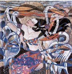 Herndon Fine Art offers authenticated Jiang Li fine art, including rare hand-signed limited edition serigraphs, vibrant silk-road oil paintings, and contemporary figurative masterworks.