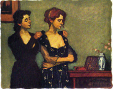 Malcolm Liepke - Helping With The Dress - Limited Edition Lithograph