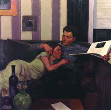 Joseph Lorusso - A Gentle Touch - Limited Edition Mixed Media on Canvas