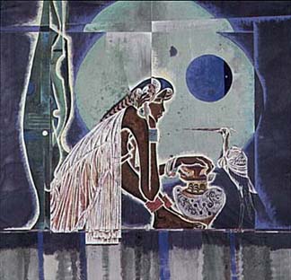 Lu Hong - The Muse - Limited Edition Serigraph
