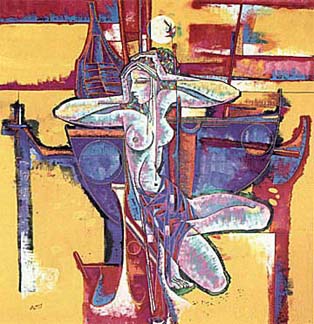 Lu Hong - Passion Of Summer - Limited Edition Serigraph
