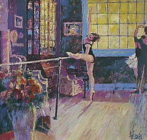Aldo Luongo - Ballerina - Limited Edition Serigraph