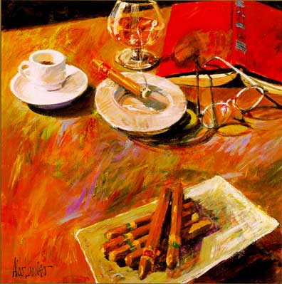 Aldo Luongo - Bona Sera - Limited Edition Giclee
