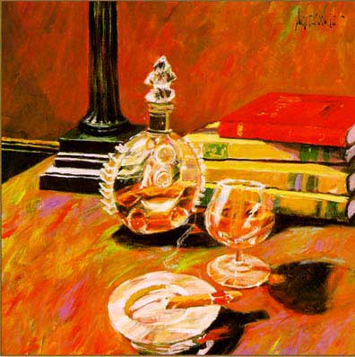 Aldo Luongo - Night Cap - Limited Edition Giclee