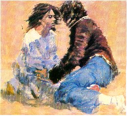 Aldo Luongo - Windy Day - Limited Edition Serigraph