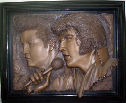 Bill Mack - Elvis, Elvis - Limited Edition Bonded Bronze