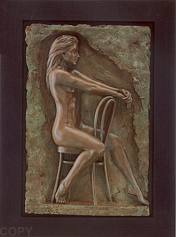 Bill Mack - Solitude - Limited Edition Bonded Bronze