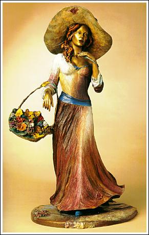 Isaac Maimon - Susannah - Limited Edition Bronze Sculpture