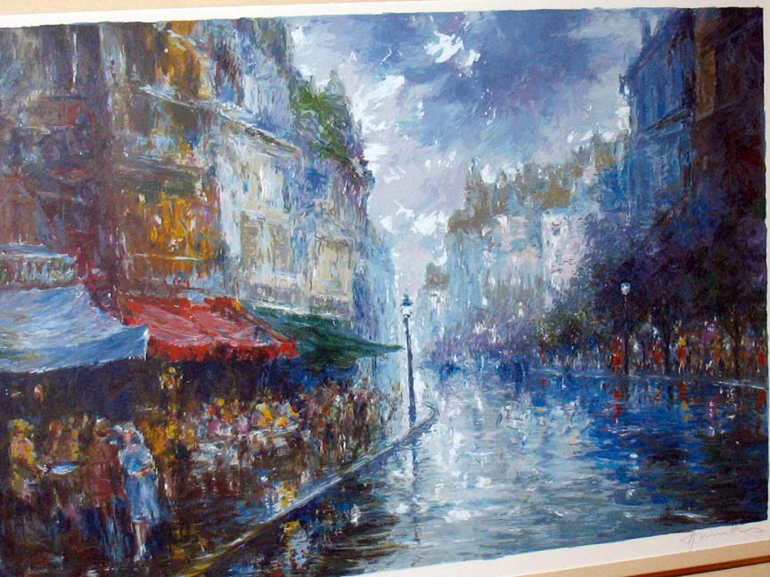 Americo Makk - City Rhythms - Limited Edition Serigraph 