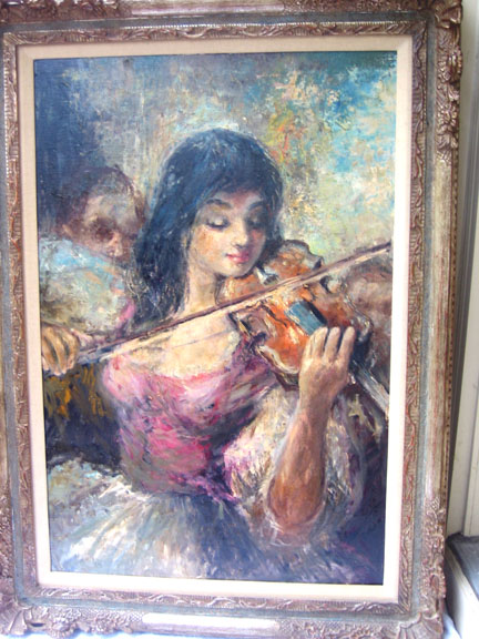 Eva Makk - Untitled - Original Painting - Oil on Canvas