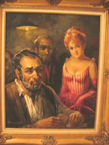 Americo Makk - Determination - Original Painting - Oil